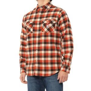 Carhartt Men's Rugged Flex Relaxed Fit Midweight Long-Sleeve Flannel Shirt
